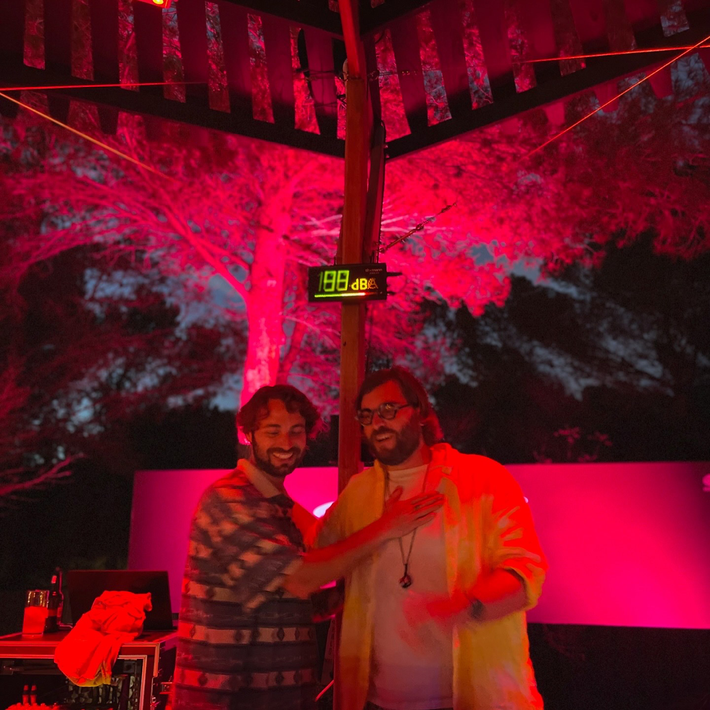 Founder Alasdair Grant and DJ Matt Moksa