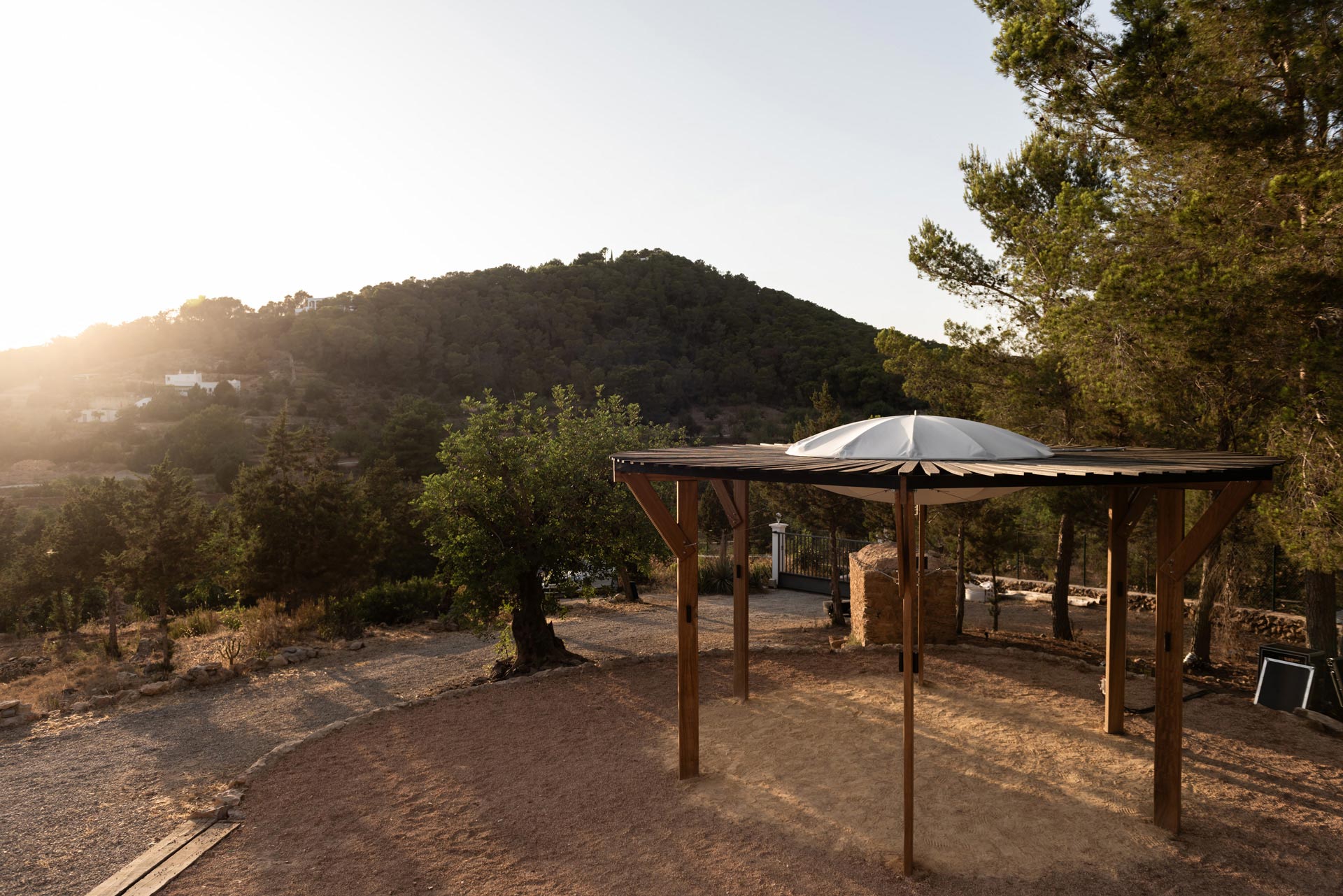 Ibiza test rig in San Carlos valley