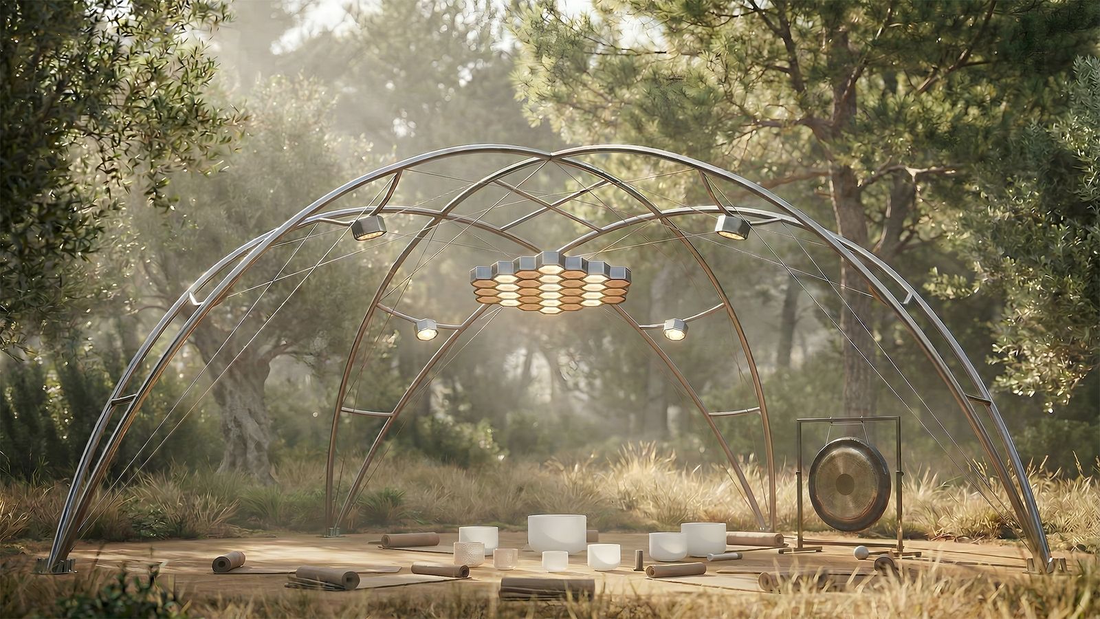 Halo outdoor installation